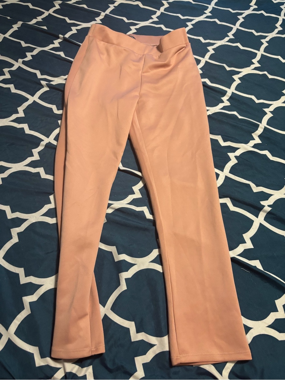 Women's Peach Straight Leg Pants